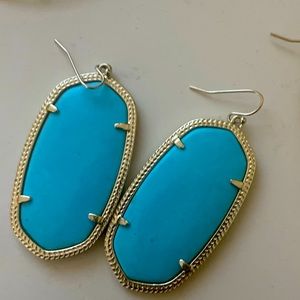Kendra Scott turquoise earrings